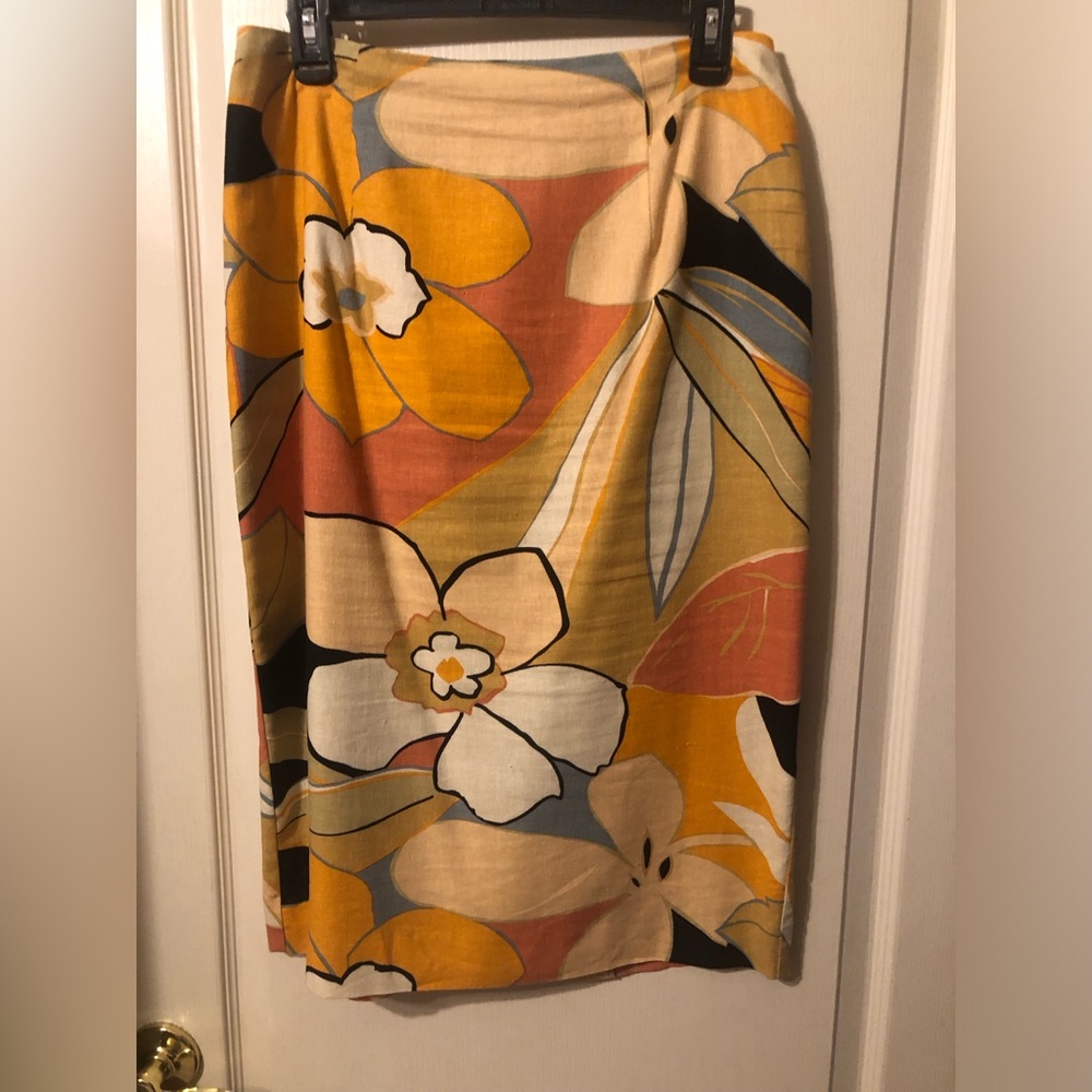 Sharon Young Multicolor Floral Pencil Skirt - Picture 5 of 6
